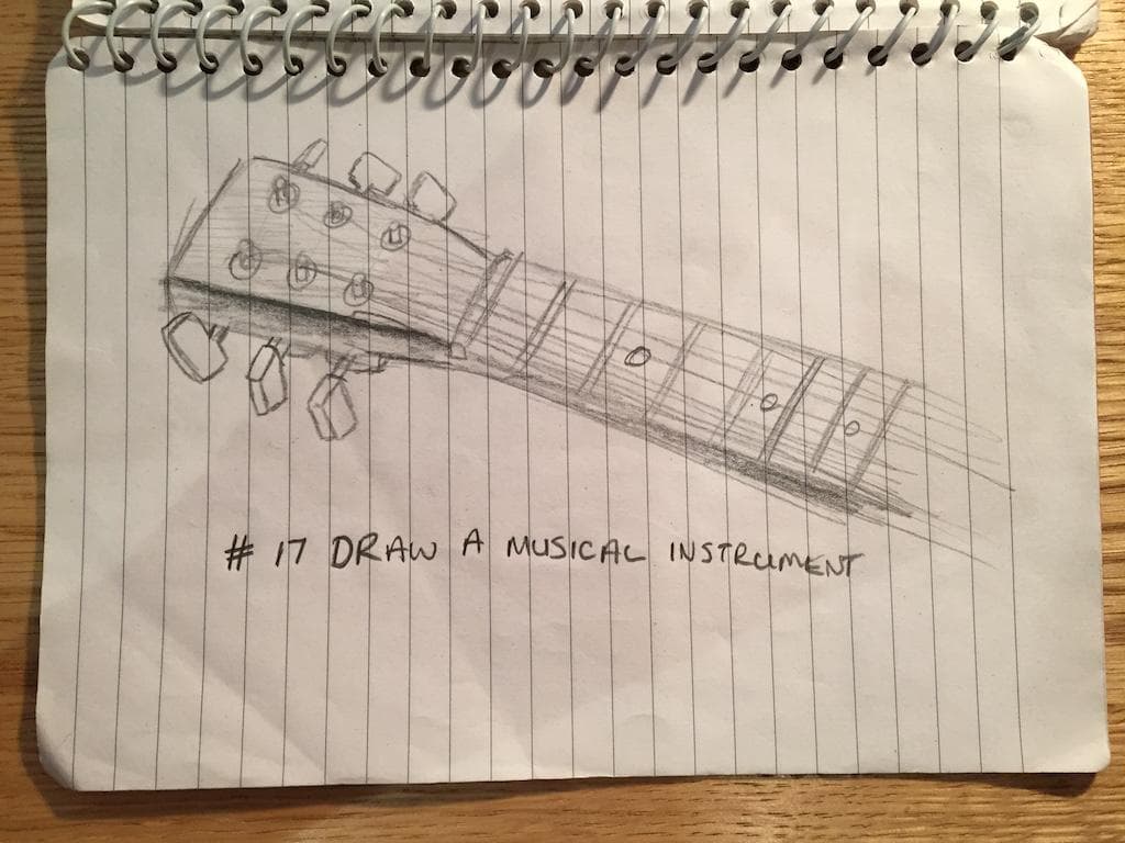 EDM #17 Draw a musical instrument