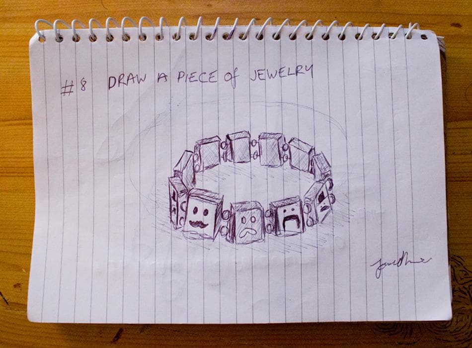 EDM #8 Draw a Watch or Other Piece of Jewellery