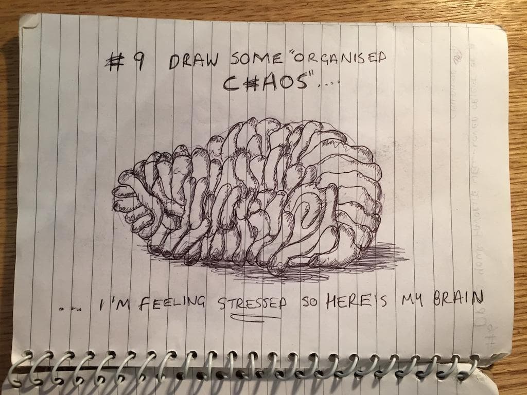 EDM #9 Draw some organised chaos